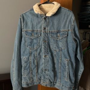 Mens Zara Jean Jacket Blue Wash